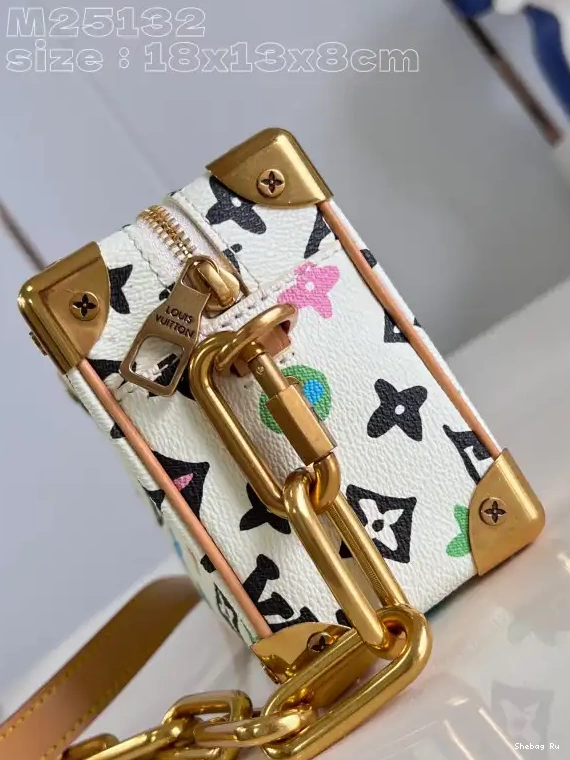MINI VUITTON SOFT TRUNK-18.5*13*8cm LOUIS 0608